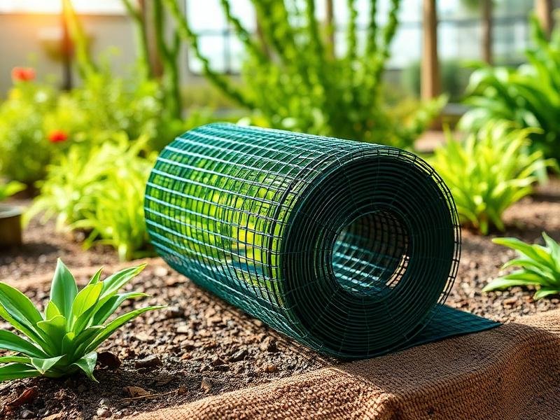 উচ্চমানের পিভিসি তারের নেট | PVC Coated Wire Net - ছবি 3